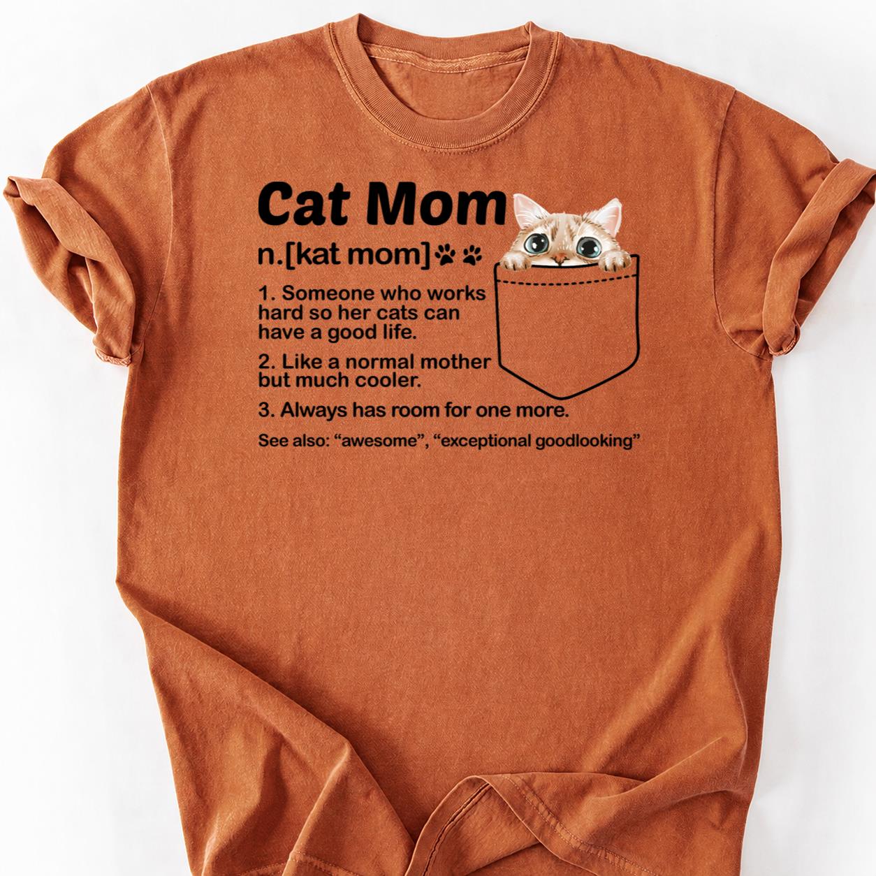 Cat Mom Loading Please Wait Tee
