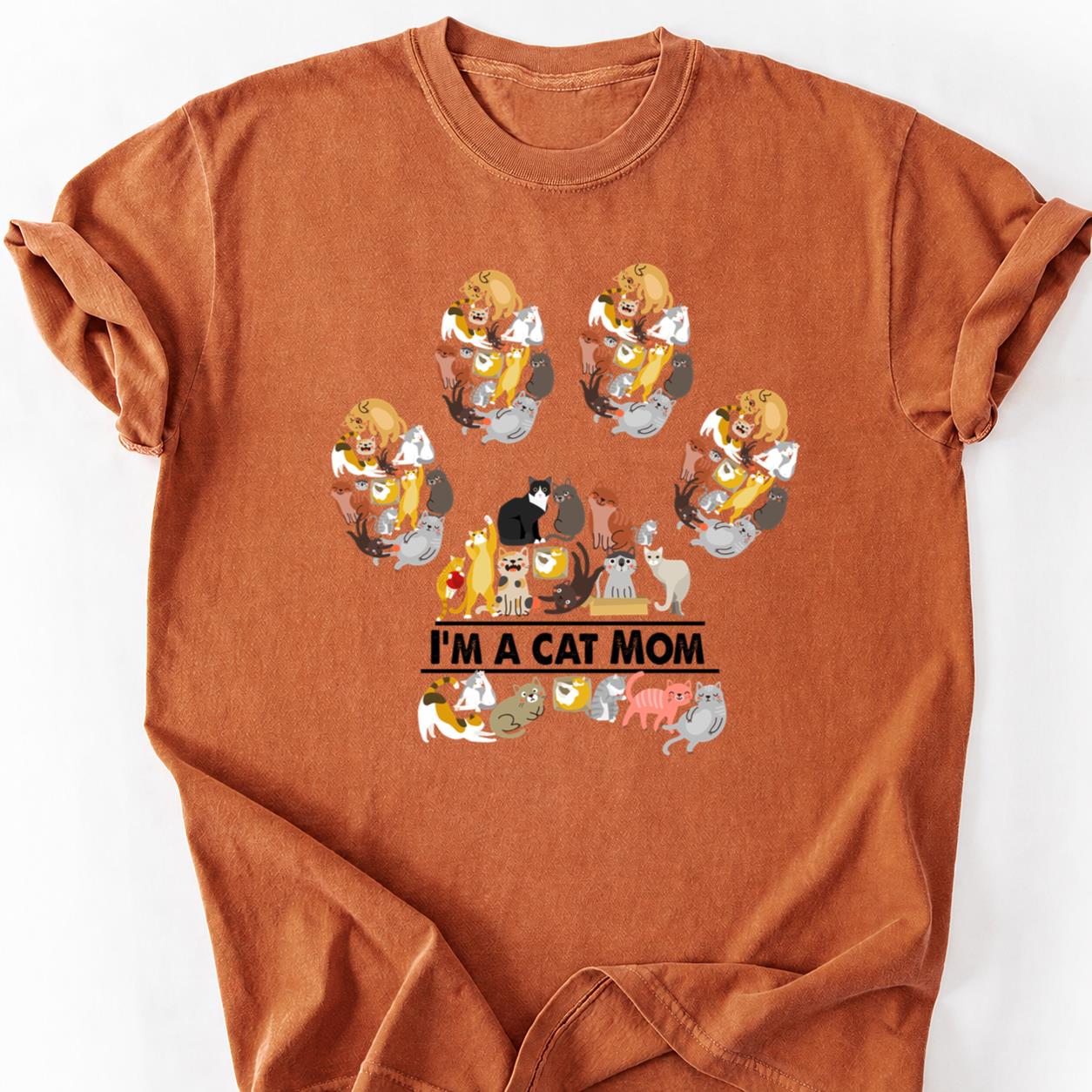 Im A Cat Person Paw Print Tee