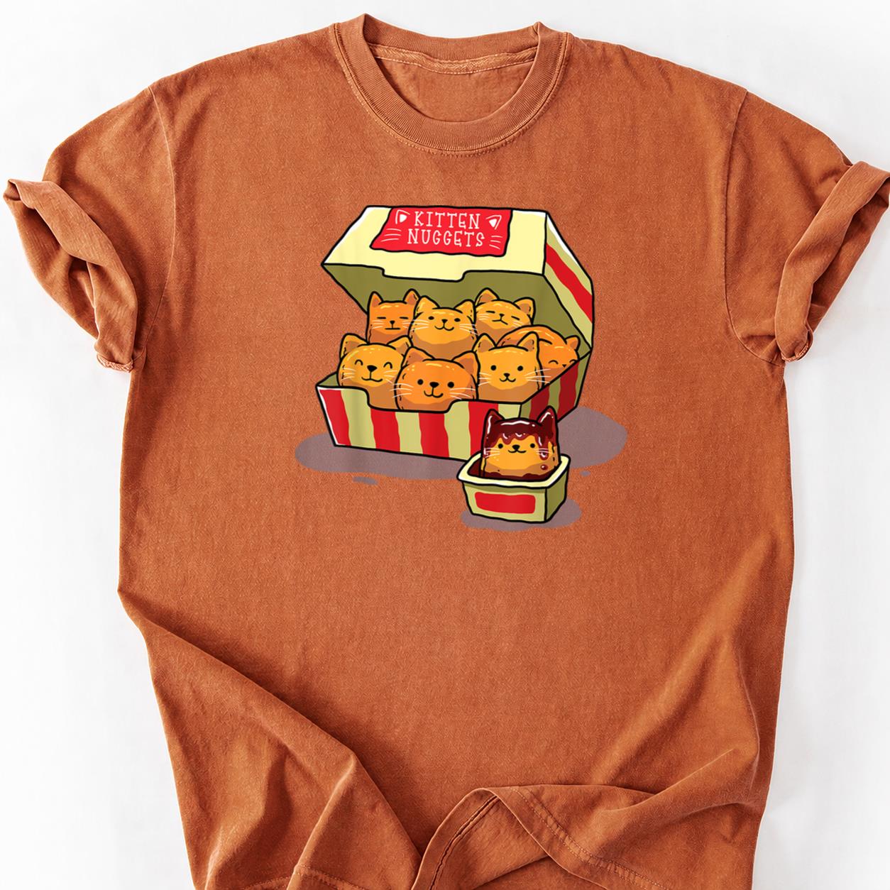 Kitten Nuggets Fast Food Parody Tee