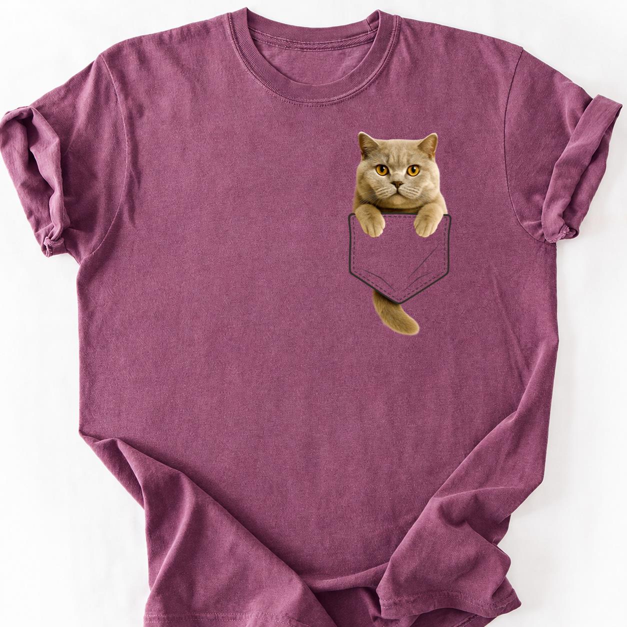 British Shorthair - Feline Fine Pocket Shirt