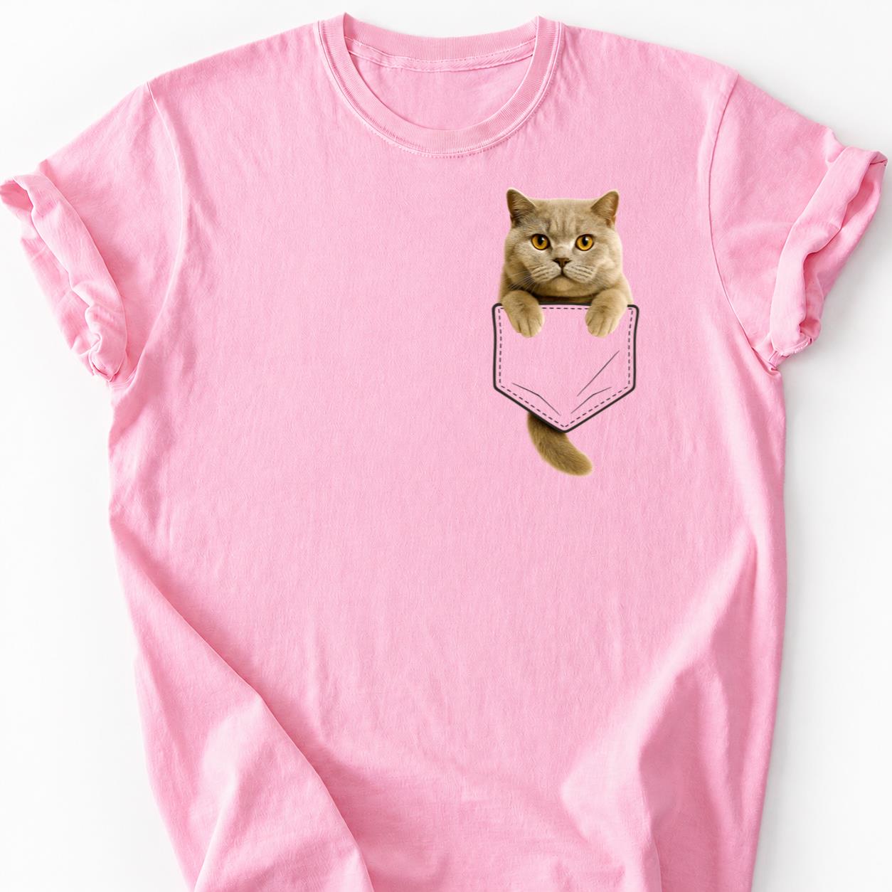 British Shorthair - Feline Fine Pocket Shirt