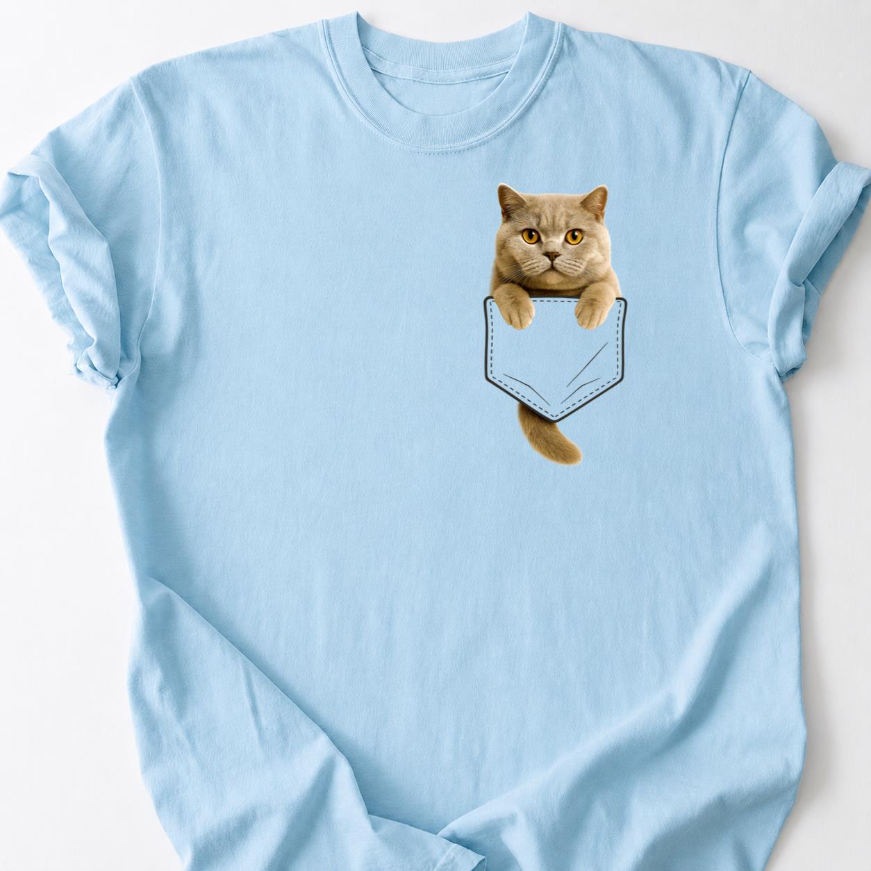 British Shorthair - Feline Fine Pocket Shirt