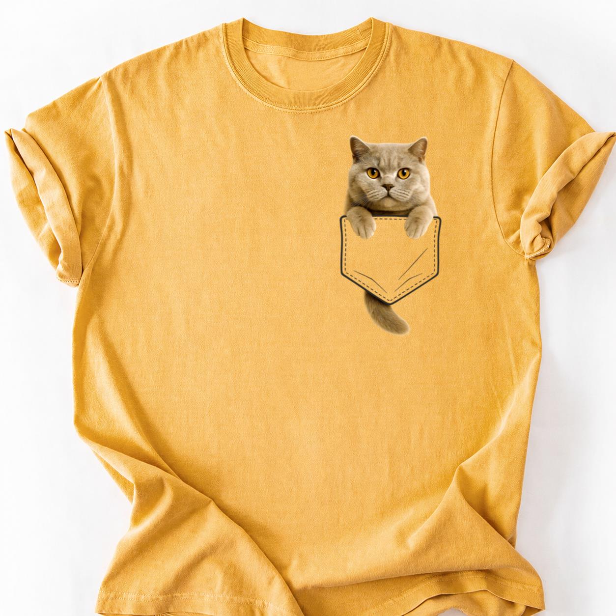 British Shorthair - Feline Fine Pocket Shirt