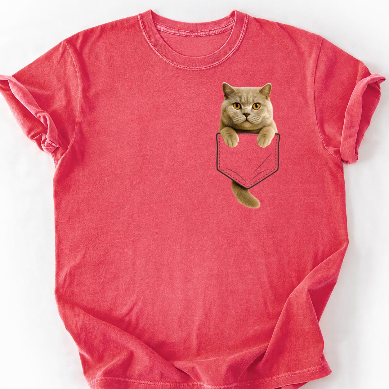 British Shorthair - Feline Fine Pocket Shirt