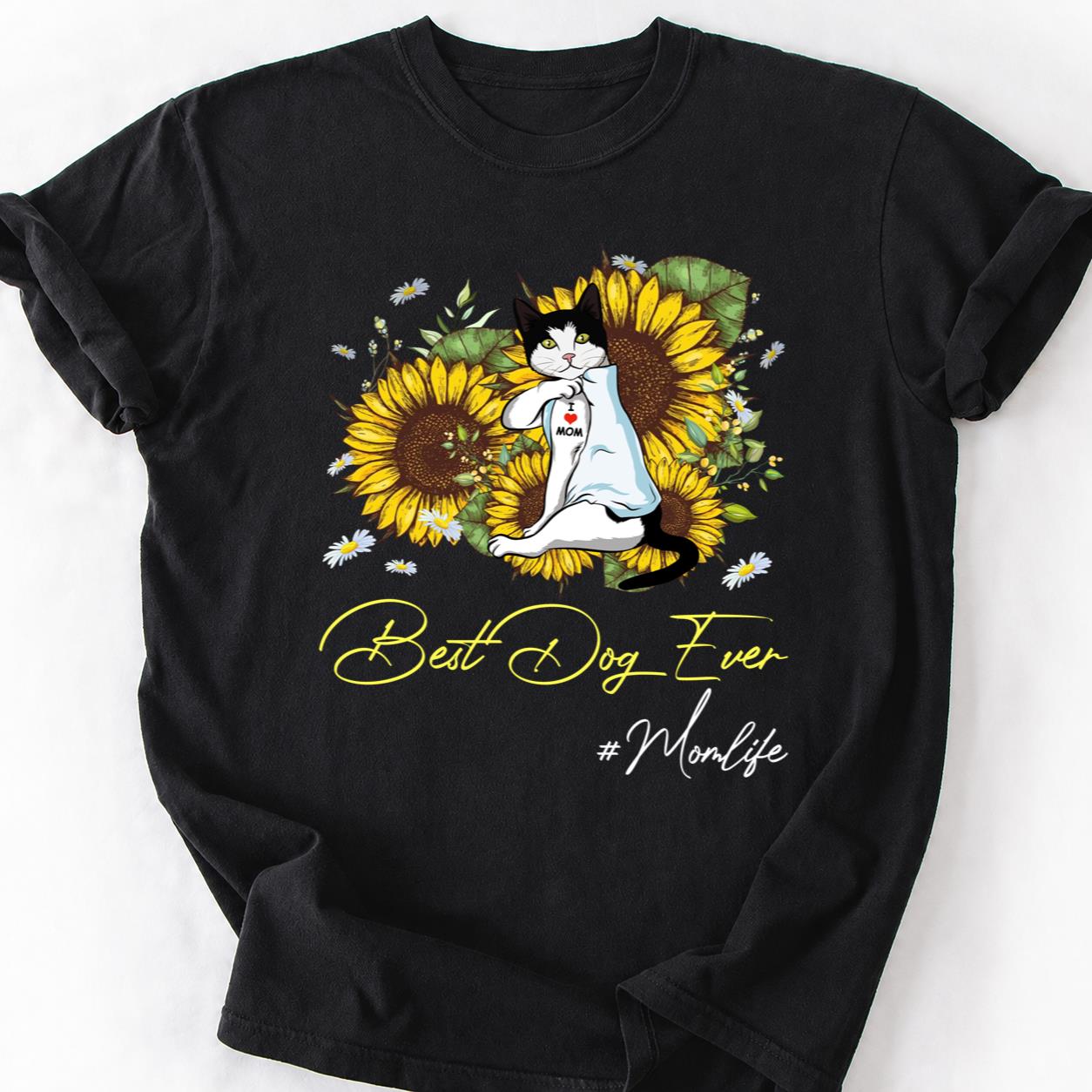 Cat Christmas Tree Kittens Tee