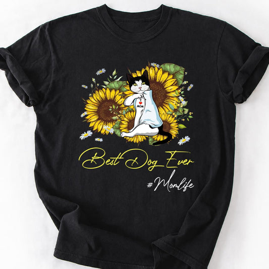 Cat Christmas Tree Kittens Tee
