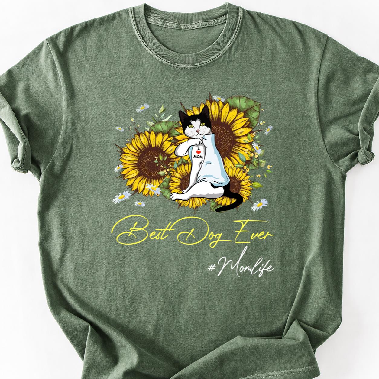 Cat Christmas Tree Kittens Tee
