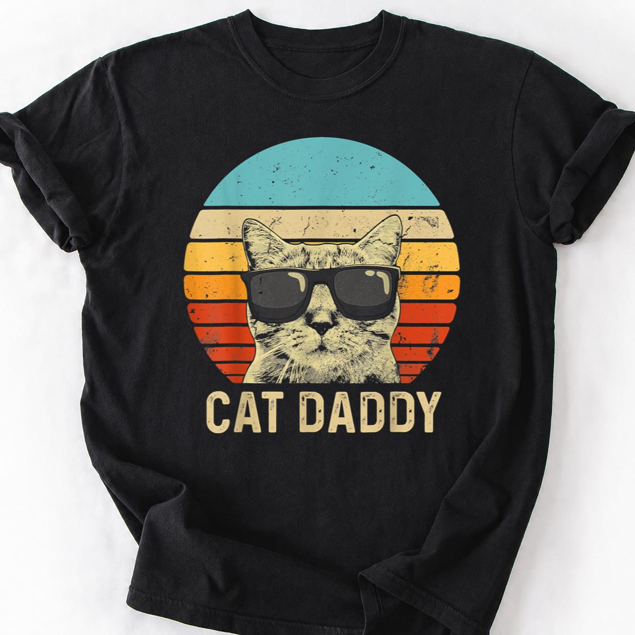 Cat Daddy Retro Sunset Shades Tee