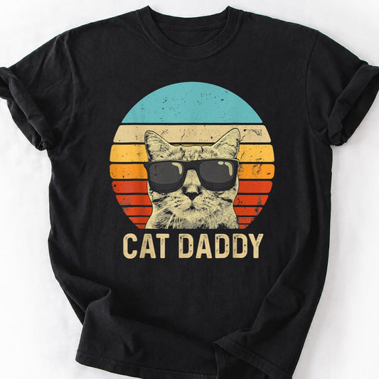 Cat Daddy Retro Sunset Shades Tee