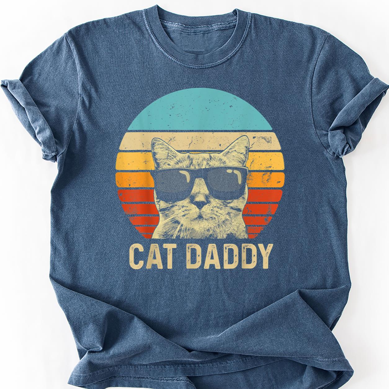 Cat Daddy Retro Sunset Shades Tee