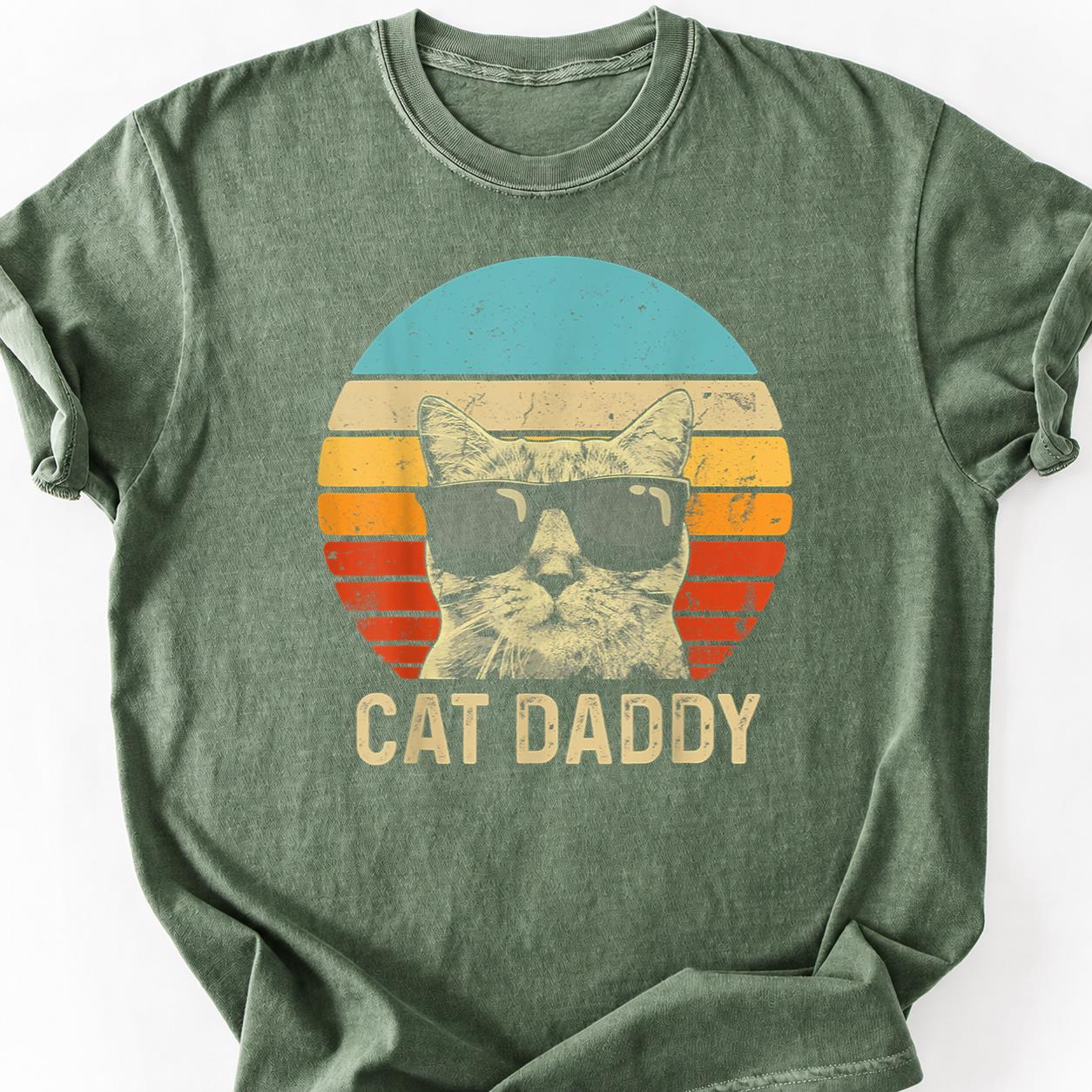 Cat Daddy Retro Sunset Shades Tee