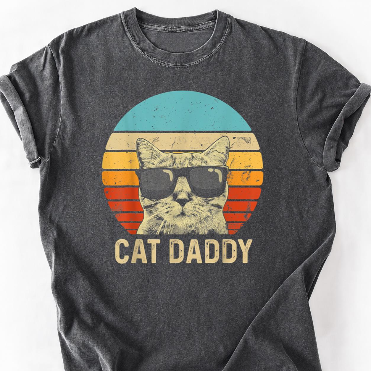 Cat Daddy Retro Sunset Shades Tee