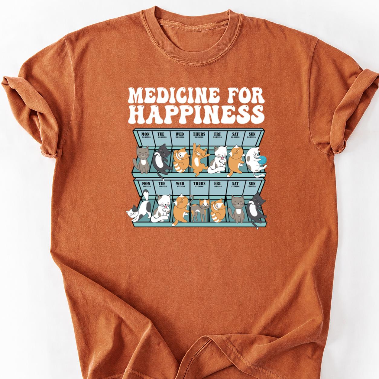 Cat Daily Schedule Morning Evening Tee