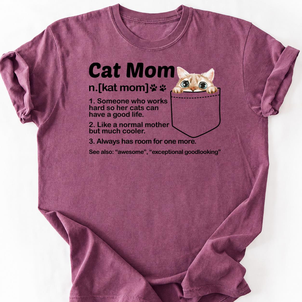 Cat Mom Loading Please Wait Tee