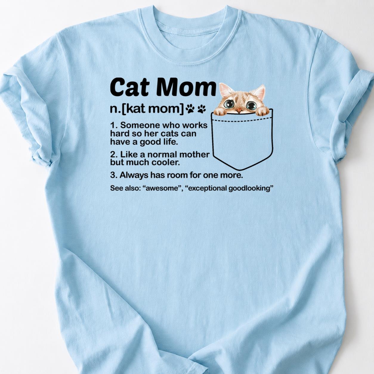 Cat Mom Loading Please Wait Tee