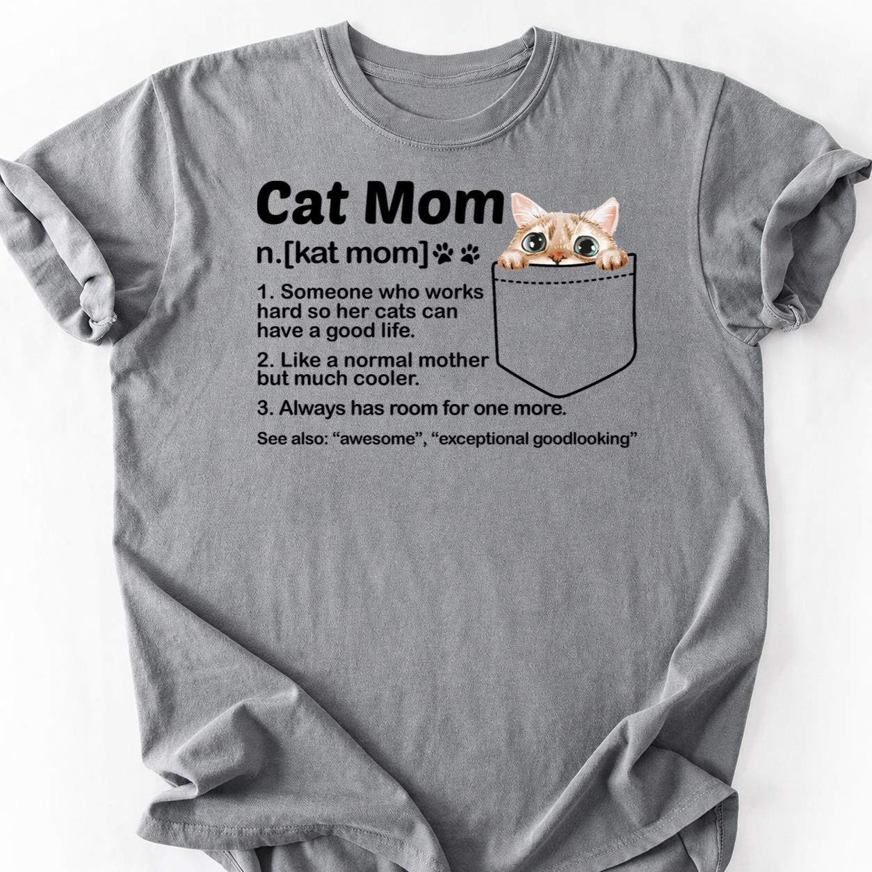 Cat Mom Loading Please Wait Tee