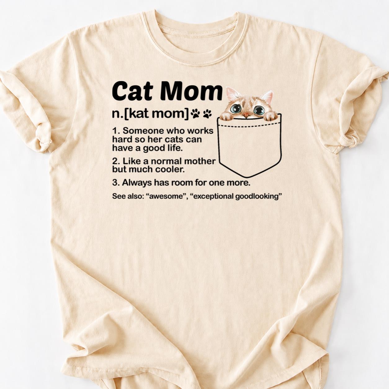 Cat Mom Loading Please Wait Tee