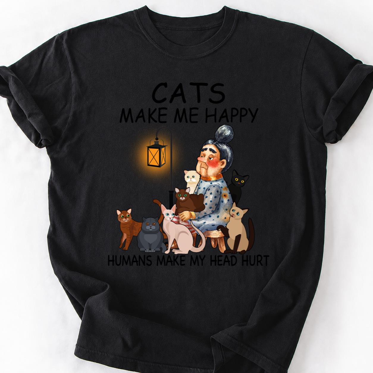 Crazy Old Cat Lady Squad Tee