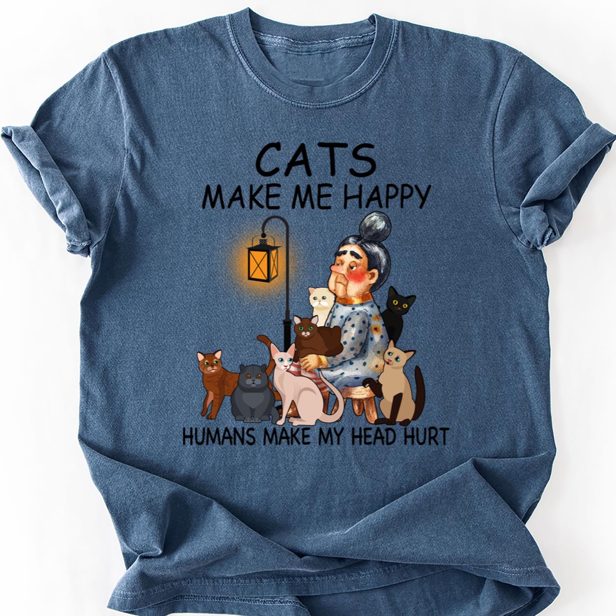 Crazy Old Cat Lady Squad Tee