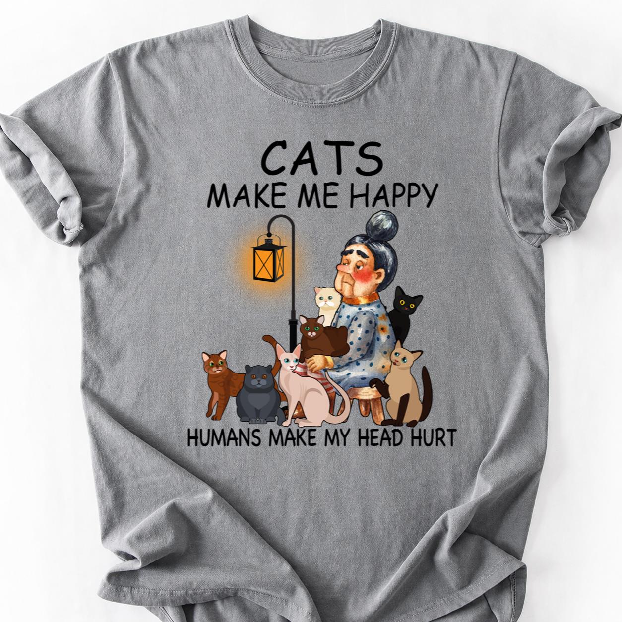 Crazy Old Cat Lady Squad Tee