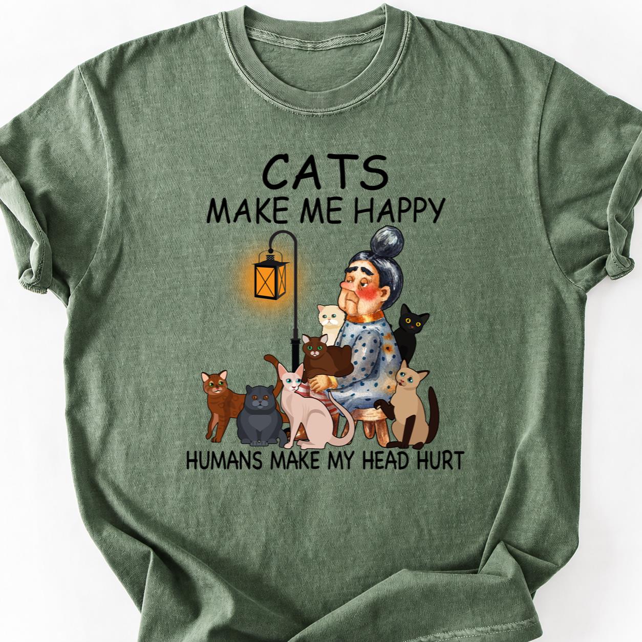 Crazy Old Cat Lady Squad Tee