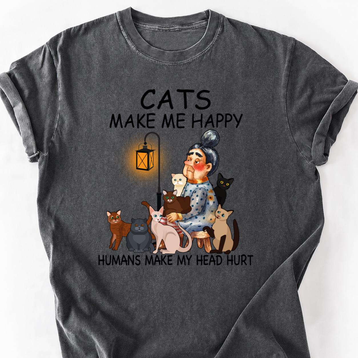 Crazy Old Cat Lady Squad Tee