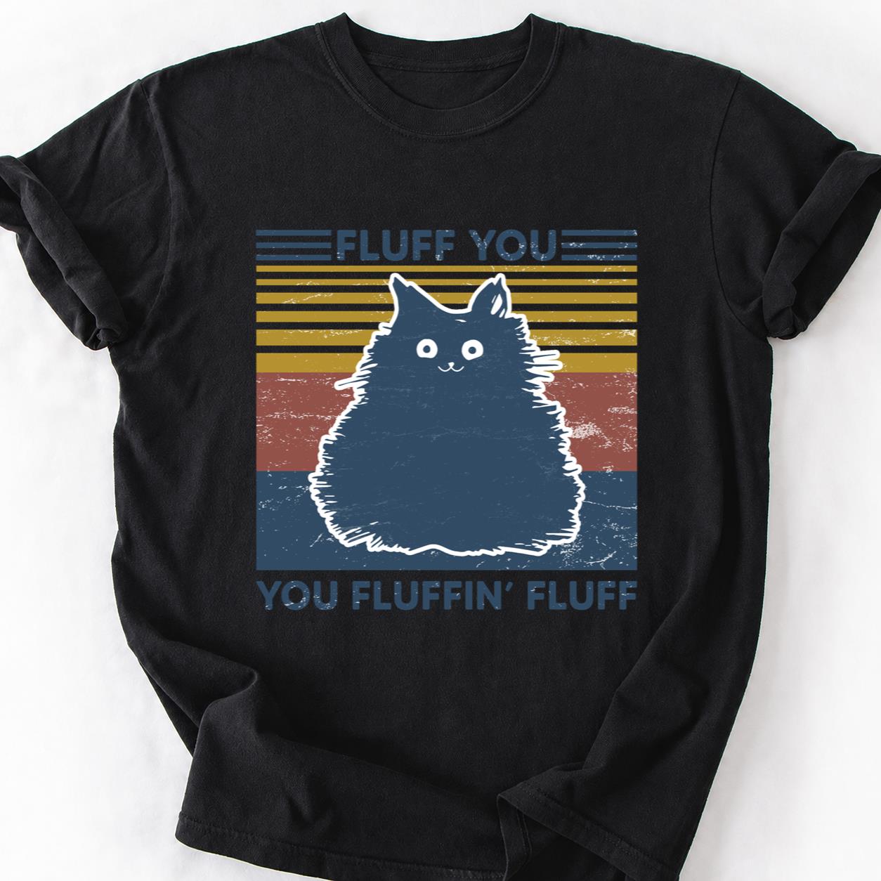 Fluff You Dark Fluffy Vintage Tee