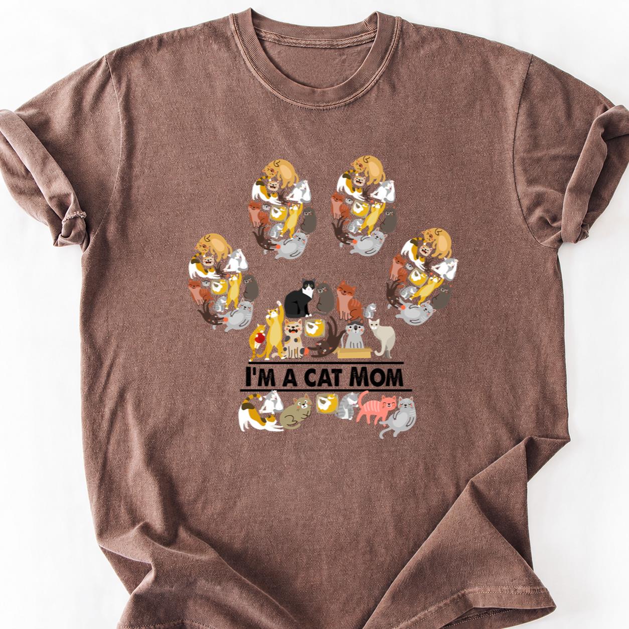 Im A Cat Person Paw Print Tee