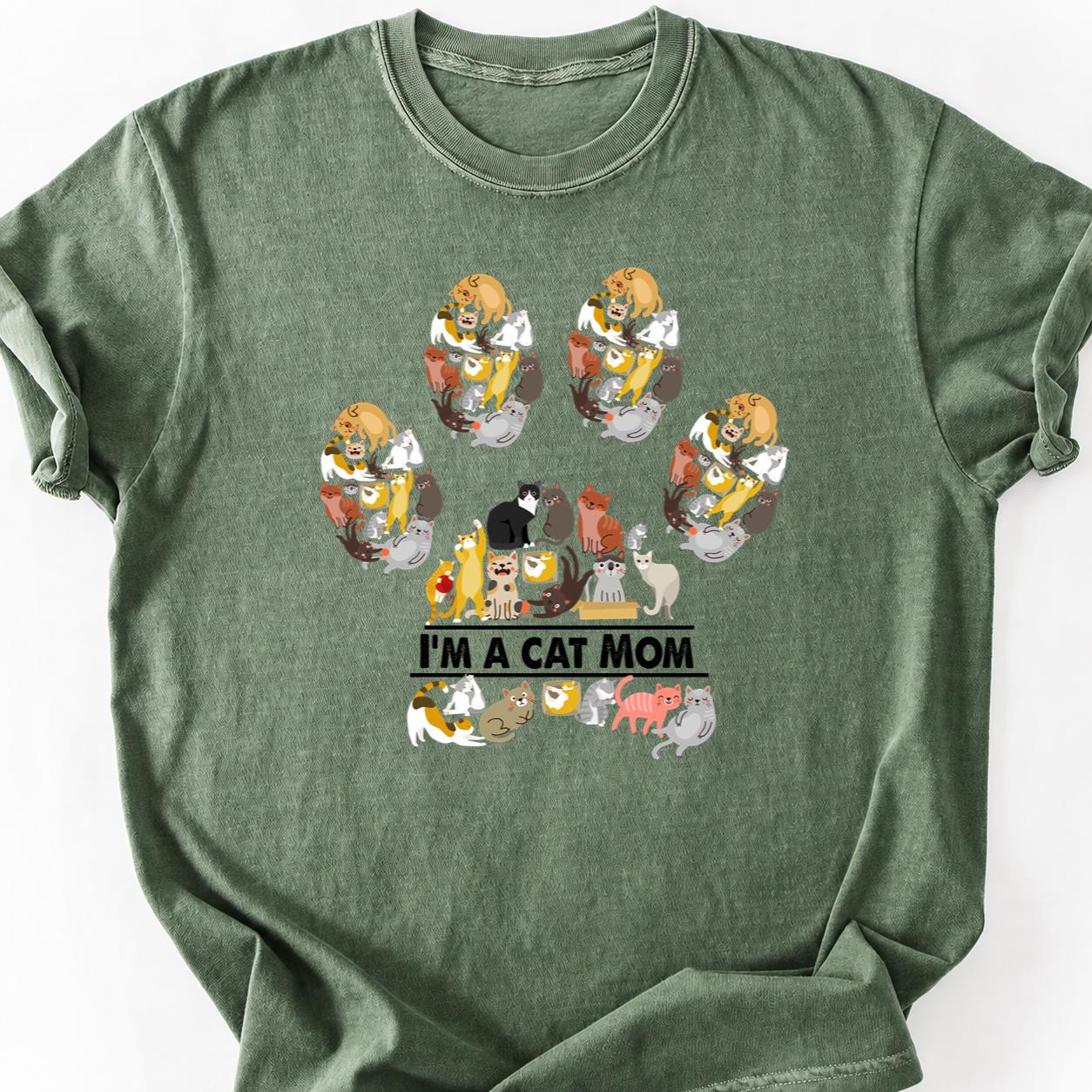 Im A Cat Person Paw Print Tee