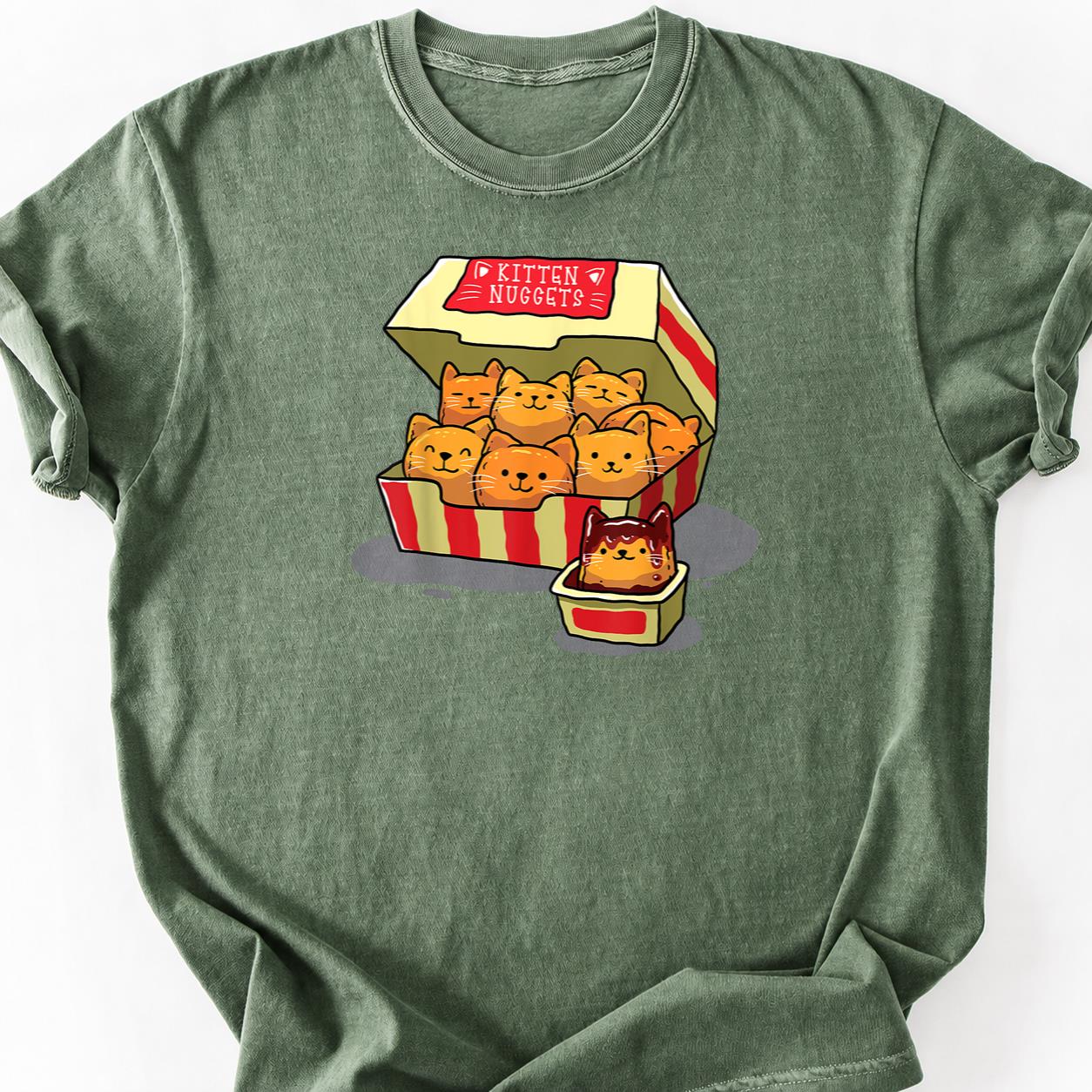 Kitten Nuggets Fast Food Parody Tee