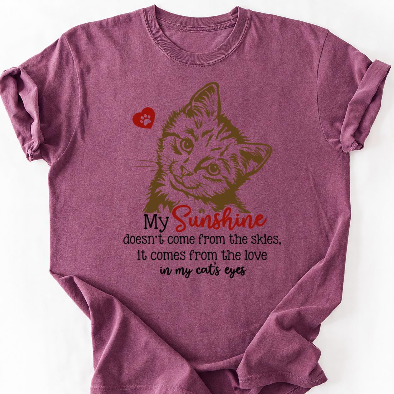 My Sunshine Is My Cat Tee