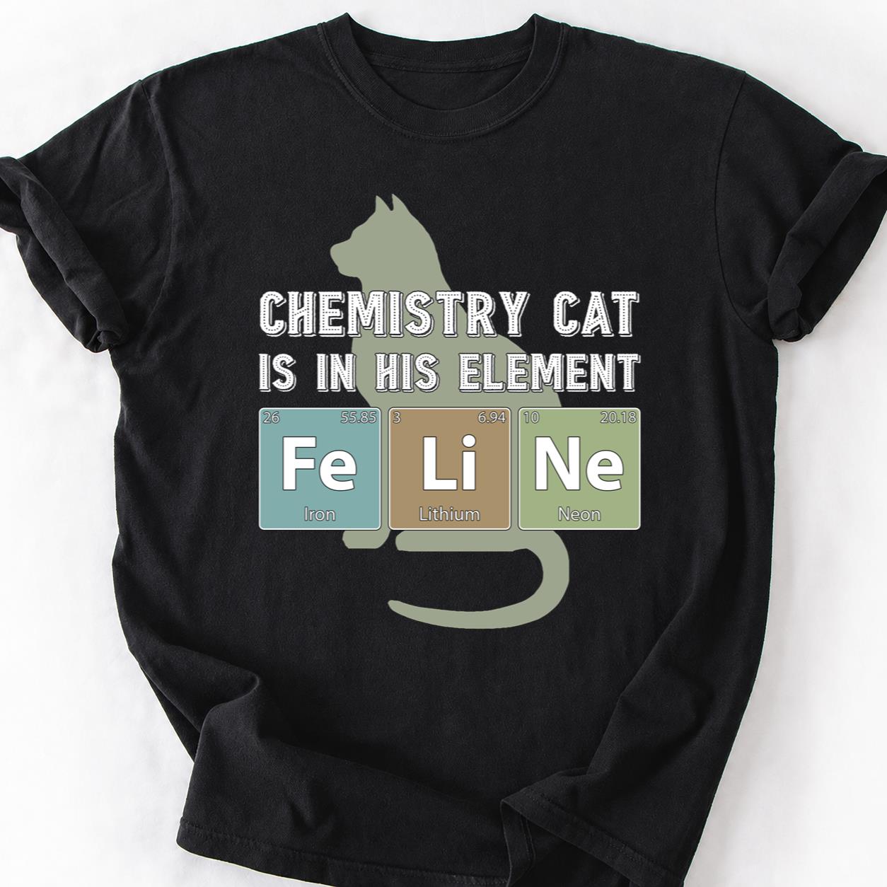 Schrodingers Cat Wanted Dead Alive Dark Tee