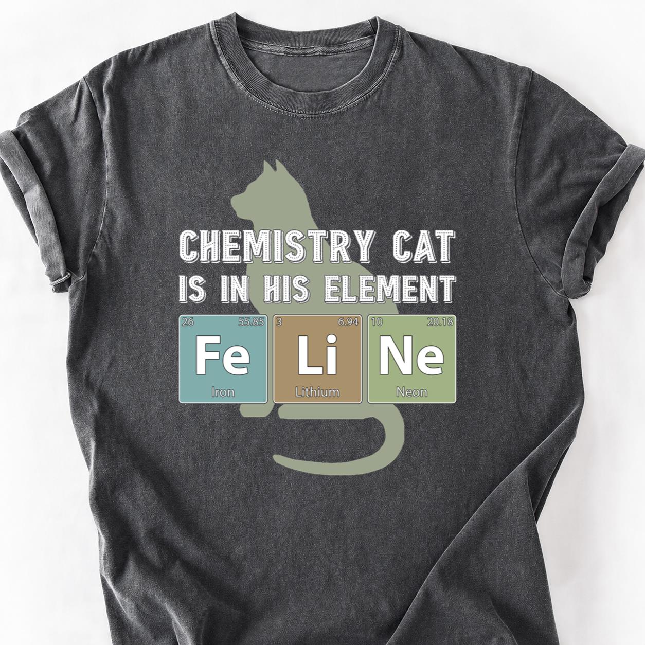Schrodingers Cat Wanted Dead Alive Dark Tee