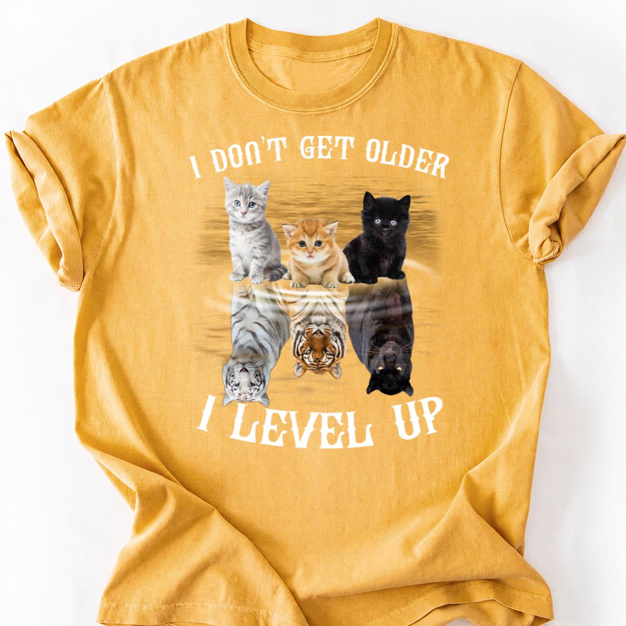 Tiny Cat Big Tiger Energy Tee