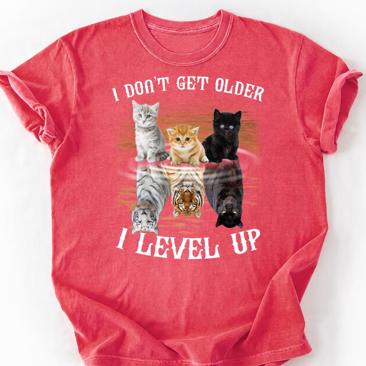 Tiny Cat Big Tiger Energy Tee