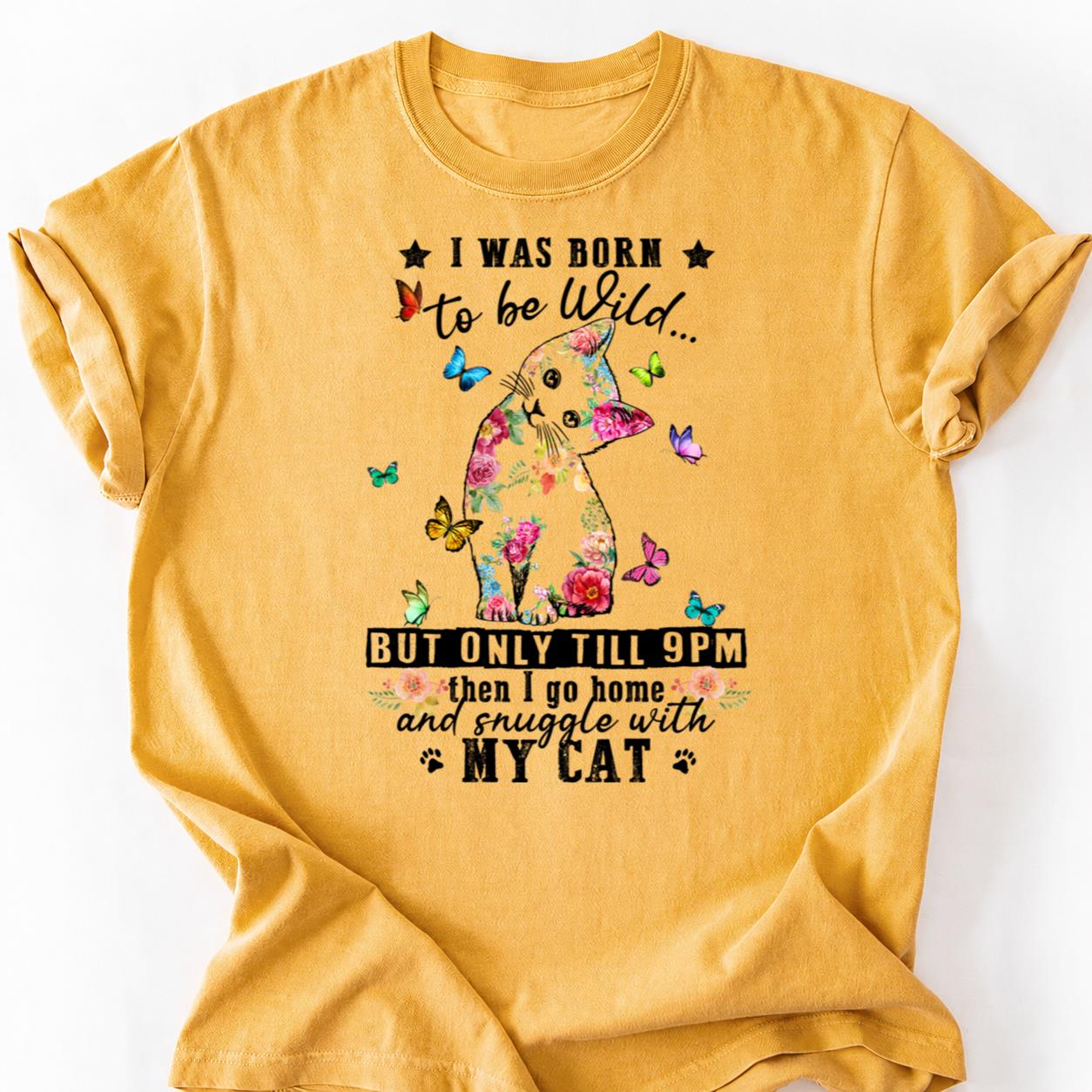 Wild And Free Floral Cat Tee
